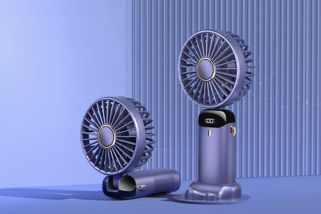CoolNeck Pro™ — Le Ventilateur 2-en-1 Tour de Cou & Bureau