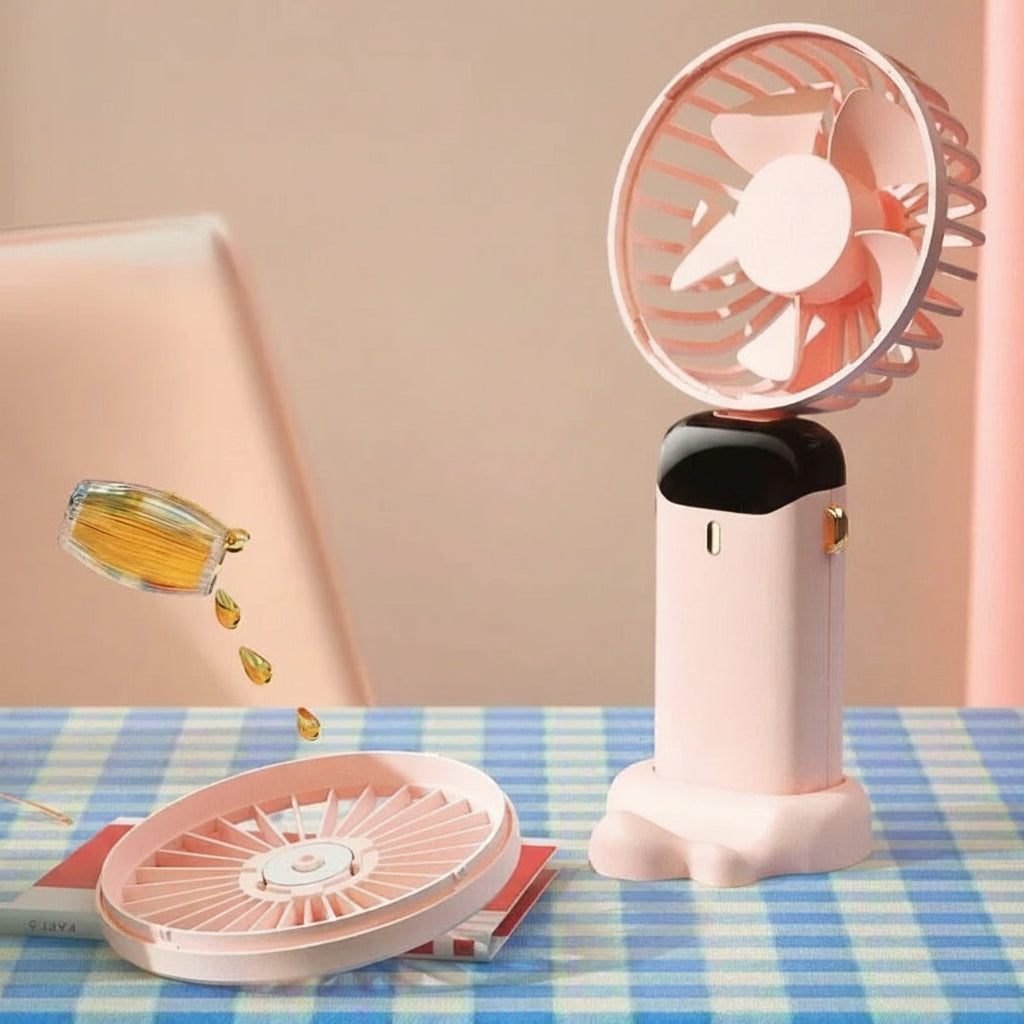 CoolNeck Pro™ — Le Ventilateur 2-en-1 Tour de Cou & Bureau
