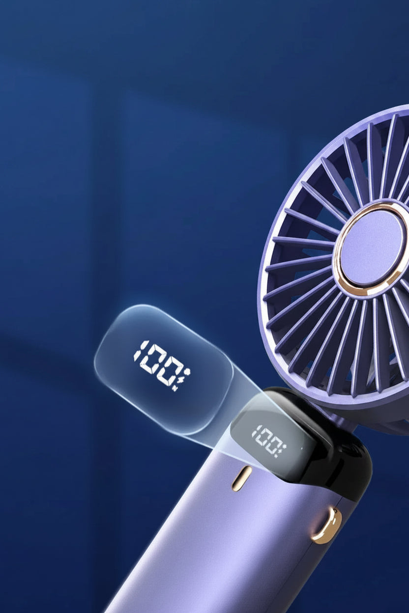 CoolNeck Pro™ — Le Ventilateur 2-en-1 Tour de Cou & Bureau